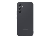 Samsung EP-PA546 - Baksidesskydd för mobiltelefon - silikon - svart - för Galaxy A54 5G EF-PA546TBEGWW