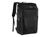 Dell Gaming Backpack 17 - Ryggsäck för bärbar dator - 17" - svart med reflekterande frontpanel i regnbågens alla färger - för Latitude 7220; Vostro 15 3510, 34XX, 35XX; XPS 13 9310, 15 9510, 17 9710 DELL-GMBP1720M