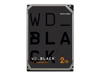 WD Black Performance Hard Drive WD2003FZEX - Hårddisk - 2 TB - inbyggd - 3.5" - SATA 6Gb/s - 7200 rpm - buffert: 64 MB WD2003FZEX