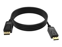 Vision Professional - DisplayPort-kabel - DisplayPort (hane) till DisplayPort (hane) - 3 m - stöd för 4K - svart TC 3MDP/BL
