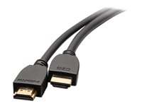 C2G 12ft (3.6m) Ultra High Speed HDMI® Cable with Ethernet - 8K 60Hz - Ultra High Speed - HDMI-kabel med Ethernet - HDMI hane till HDMI hane - 3.6 m - svart - 8K60 Hz (7680 x 4320) stöd C2G10413