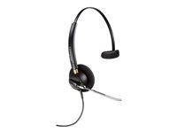 Poly EncorePro 510V - EncorePro 500 series - headset - på örat - kabelansluten - 3,5 mm kontakt - svart - Certifierad för Skype for Buisness, UC-certifierad 783Q4AA#ABB