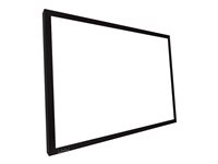 Multibrackets M Framed Projection Screen Deluxe - Projektorduk - 162" (411 cm) - 16:9 - Matte White - svart 7350022733633