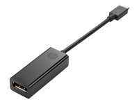 HP - Extern videoadapter - USB-C - DisplayPort - för ZBook 14u G6, 15 G6, 15u G3, 15u G4, 15u G5, 15u G6, 15v G5, 17 G3, 17 G4, 17 G5, 17 G6 N9K78AA#AC3