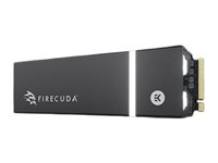 Seagate FireCuda 540 ZP1000GM3A014 - SSD - 1 TB - inbyggd - M.2 2280 - PCI Express 5.0 x4 (NVMe) - integrerad kylfläns - med 3 års Seagate Rescue Data Recovery ZP1000GM3A014