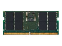 Kingston - DDR5 - sats - 32 GB: 2 x 16 GB - SO DIMM 262-pin - 4800 MHz / PC5-38400 - CL40 - 1.1 V - ej buffrad - icke ECC - för Dell Inspiron 16; Precision 34XX, 7770; HP ZBook Studio G9; Lenovo ThinkPad P15v Gen 3 KCP548SS8K2-32