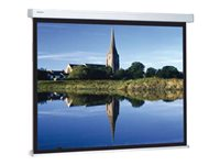 Projecta Compact Electrol - Projektorduk - takmontering, väggmontering - motoriserad - 230 V - 133" (338 cm) - 4:3 - Matte White - RAL 9016 10140078