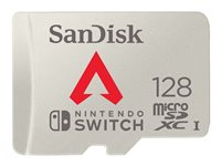SanDisk - Flash-minneskort - 128 GB - mikroSDXC UHS-I - för Nintendo Switch, Nintendo Switch Lite SDSQXAO-128G-GN6ZY