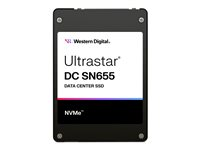 WD Ultrastar DC SN655 WUS5EA1A1ESP7E3 - SSD - 15.36 TB - inbyggd - 2.5" - U.3 PCIe 4.0 (NVMe) 0TS2463