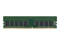 Kingston - DDR4 - modul - 16 GB - DIMM 288-pin - 2666 MHz / PC4-21300 - CL19 - 1.2 V - ej buffrad - ECC - för Lenovo ThinkStation P330; P330 Gen 2; ThinkSystem SR250; ST250; ST50 KTL-TS426E/16G