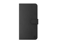 Zagg - Vikbart fodral för mobiltelefon - folio - läder - svart - för Apple iPhone Air 702319256