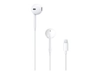 Apple EarPods - Hörlurar med mikrofon - öronknopp - kabelansluten - Lightning - för iPad/iPhone/iPod (Lightning) MMTN2ZM/A