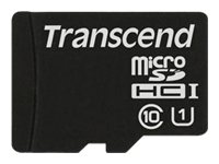 Transcend - Flash-minneskort - 16 GB - UHS Class 1 / Class10 - microSDHC TS16GUSDCU1