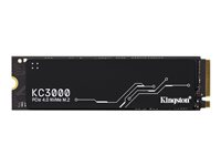 Kingston KC3000 - SSD - 512 GB - inbyggd - M.2 2280 - PCIe 4.0 (NVMe) - för Intel Next Unit of Computing 12 Pro Kit - NUC12WSKi5 SKC3000S/512G