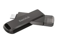 SanDisk iXpand Luxe - USB flash-enhet - 64 GB - USB-C / Lightning SDIX70N-064G-GN6NN