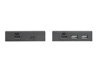 StarTech.com HDMI över CAT6-förlängare med USB-hub med 4 portar - 50 m - 1080p - Video/ljud/infraröd/USB-förlängningskabel - över CAT 6 - upp till 50 m ST121USBHD