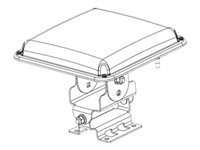 Cisco Aironet 2.4-GHz 13-dBi Directional Antenna - Antenn - 13 dBi - riktnings- - utomhus, monteras på stång AIR-ANT2413P2M-N=