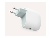 Google - Strömadapter - 45 Watt - 3 A - PD 3.1/PPS (24 pin USB-C) - snö - Europa GA05732-EU