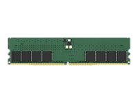 Kingston - DDR5 - sats - 64 GB: 2 x 32 GB - DIMM 288-pin - 4800 MHz / PC5-38400 - CL40 - 1.1 V - ej buffrad - icke ECC - för Dell OptiPlex 7000; Lenovo ThinkCentre M80s Gen 3; M80t Gen 3; M90s Gen 3; M90t Gen 3 KCP548UD8K2-64