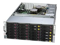 Supermicro Storage SuperServer 641E-E1CR36L - kan monteras i rack ingen CPU - 0 GB - ingen HDD SSG-641E-E1CR36L