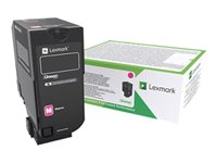 Lexmark - Magenta - original - tonerkassett LCCP, LRP, Lexmark Corporate - för Lexmark CS720de, CS720dte, CS725de, CS725dte, CX725de, CX725dhe, CX725dthe 74C20ME
