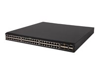 HPE FlexFabric 5710 48XGT 6QS+/2QS28 - Switch - L3 - Administrerad - 48 x 1 Gigabit / 10 Gigabit SFP+ - rackmonterbar JL586A