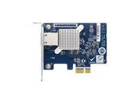 QNAP QXG-5G1T-111C - Nätverksadapter - PCIe 2.0 låg profil - 5GBase-T x 1 - för QNAP TDS-16489U R2, TS-1273, 1277, 473, 677, 873, 877, 977, TVS-2472, 473, 673, 872, 873 QXG-5G1T-111C