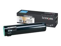 Lexmark - Lång livslängd - svart - original - tonerkassett LCCP - för Lexmark C935dn, C935dtn, C935dttn, C935hdn C930H2KG