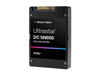 WD Ultrastar DC SN655 WUS5EA138ESP7E1 - SSD - 3.84 TB - inbyggd - 2.5" - U.3 PCIe 4.0 (NVMe) 0TS2458