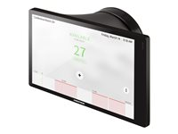 Crestron - Monteringssats (konsol, permanent häftande fäste) - för pekskärm - plast - smooth black - väggmonterbar, monterbar på ytor, glasmonterad - för Room Scheduling Touch Screen TSS-770; Touch Screen TSS-770, TSW-770 TSW-770-MSMK-B-S