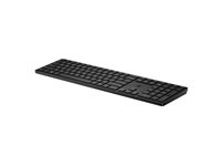 HP 455 - Tangentbord - programmerbar - trådlös - 2.4 GHz - hela norden - svart 4R177A6#UUW