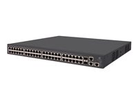 HPE 1950-48G-2SFP+-2XGT-PoE+ - Switch - L3 - Administrerad - 48 x 10/100/1000 (PoE+) + 2 x 10 Gigabit Ethernet / 1 Gigabit Ethernet SFP+ + 2 x 10Gb Ethernet - rackmonterbar - PoE+ (370 W) JG963A#ABB