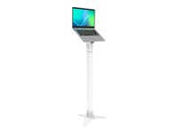 Compulocks Universal Invisible Mount Portable Floor Stand - Ställ - för notebook - vit - monteringsgränssnitt: 100 x 100 mm - golvstående 147WSMP01W