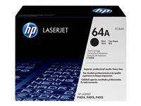 HP 64A - Svart - original - LaserJet - tonerkassett (CC364A) - för LaserJet P4014, P4015, P4515 CC364A