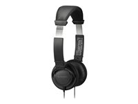 Kensington USB Hi-Fi Headphones - Hörlurar med mikrofon - på örat - kabelansluten - USB K33065WW