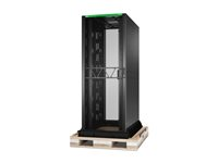 APC NetShelter SX Advanced - Rack skåp - 750 x 1295 mm, with shock package - golvstående - svart - 42U - 19" AR9550SPB2