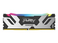 Kingston FURY Renegade RGB - DDR5 - sats - 32 GB: 2 x 16 GB - DIMM 288-pin - 7200 MT/s / PC5-57600 - CL38 - 1.45 V - on-die ECC KF572C38RSAK2-32