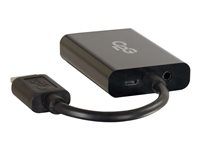 C2G HDMI to VGA + Audio Adapter - HDMI to VGA + Audio Converter - 1080p - Videokonverterare - HDMI - VGA - svart 41351
