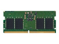 Kingston - DDR5 - modul - 8 GB - SO DIMM 262-pin - 5200 MHz / PC5-41600 - CL42 - 1.1 V - ej buffrad - icke ECC KCP552SS6-8
