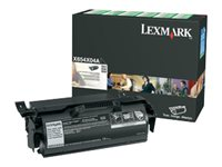 Lexmark - Extra lång livslängd - svart - original - tonerkassett LCCP, LRP - för Lexmark X654de, X656de, X656dte, X658de, X658dfe, X658dme, X658dte, X658dtfe, X658dtme X654X04E