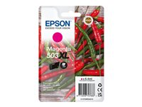 Epson 503XL - 6.4 ml - XL - magenta - original - blister med RF-larm/akustiskt larm - bläckpatron - för Expression Home XP-5200, XP-5205; WorkForce WF-2960DWF, WF-2965DWF C13T09R34020