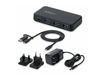StarTech.com - Hubb - 3 x SuperSpeed USB 3.0 + 1 x USB-C (strömleverans) - skrivbordsmodell 311UE-USB-HUB