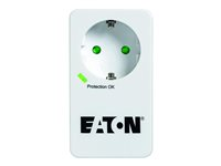 Eaton Protection Box 1 DIN - Överspänningsskydd - Växelström 220-250 V - 4000 Watt - utgångskontakter: 1 - vit PB1D