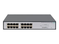 HPE 1420-16G - Switch - ohanterad - 16 x 10/100/1000 - skrivbordsmodell, rackmonterbar JH016A#ABB