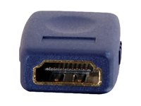 C2G Velocity HDMI Coupler - HDMI-anslutning - HDMI hona till HDMI hona - blå 80146