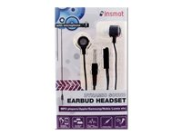 Insmat - Headset - inuti örat - kabelansluten - svart 560-8693