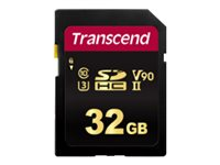Transcend 700S - Flash-minneskort - 32 GB - Video Class V90 / UHS-II U3 / Class10 - SDHC UHS-II TS32GSDC700S