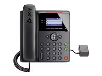 Poly Edge B10 - VoIP-telefon med nummerpresentation/samtal väntar - 5-vägs samtalsförmåg - SIP, SDP - 8 linjer - svart 84C19AA#ABB
