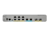 Cisco Catalyst 3560CX-8XPD-S - Switch - Administrerad - 8 x 10/100/1000 (PoE+) + 2 x kombo 10 Gigabit SFP+ - skrivbordsmodell, rackmonterbar, DIN-skenmonterbar, väggmonterbar - PoE+ (240 W) WS-C3560CX-8XPD-S