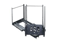 Middle Atlantic SRSR X-22 - Roterande skensystem - anodized, borstad svart - 22U - 19" SRSR-X-22